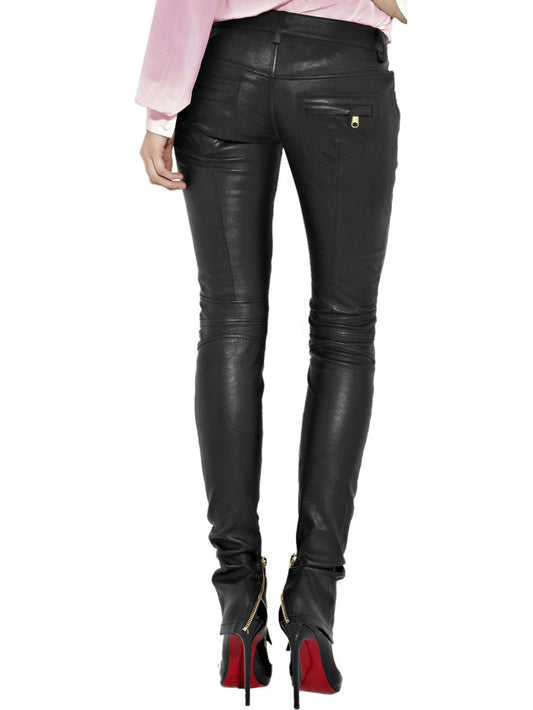 Buttery Soft Black Leather Pants - Leatherkin