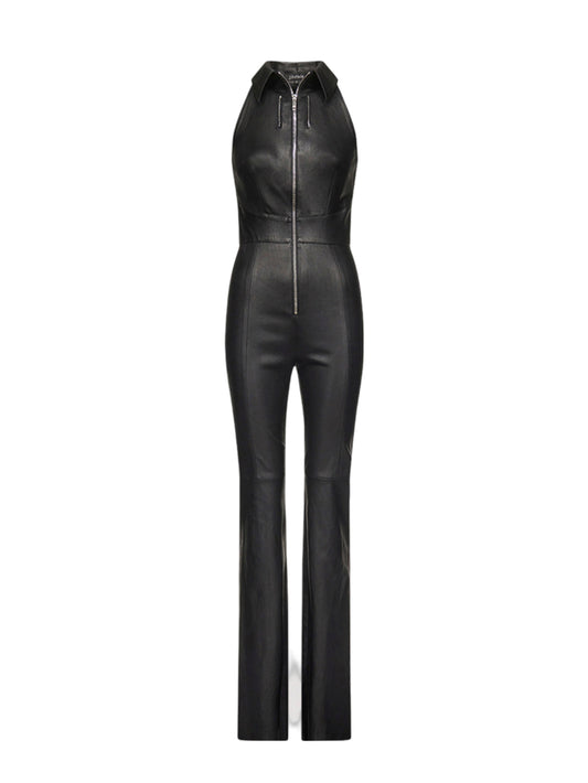 Celestial Phantom Leather Jumpsuit - Leatherkin