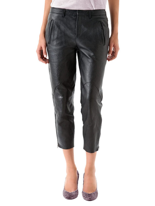 Capri chic en cuir pour femme