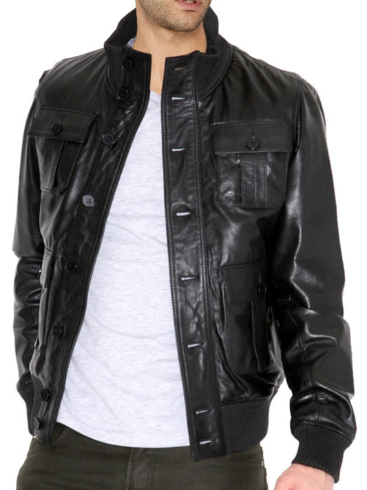 Cool Charm Leather Jacket - Leatherkin