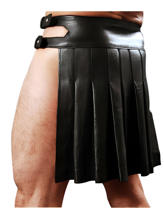 Cool Gothic Leather Kilts for Men - Leatherkin