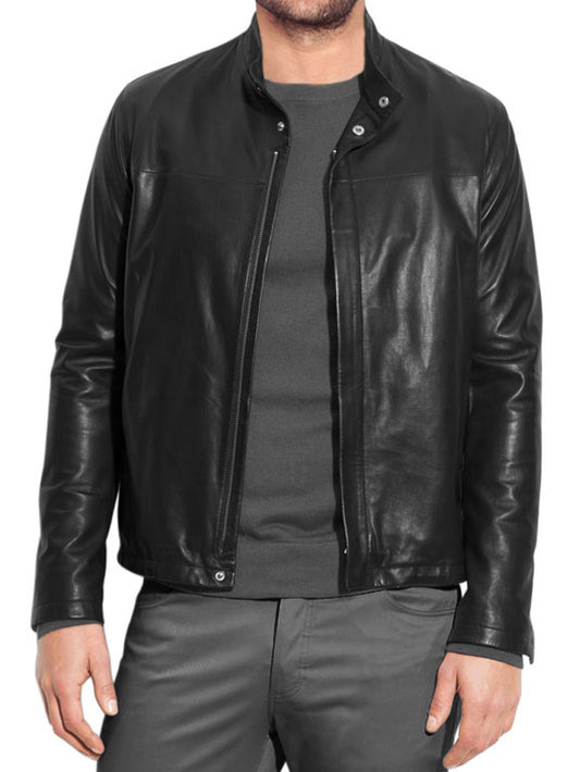 Corporate Luxe Leather Jacket - Leatherkin