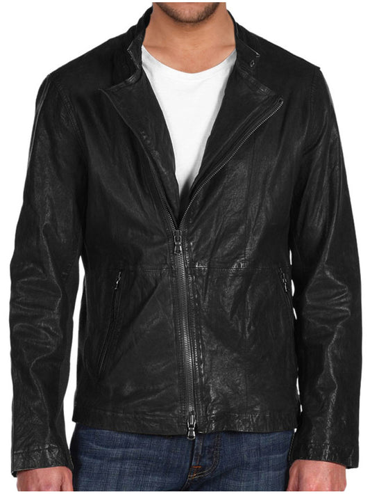 Cozy Fit Leather Jacket - Leatherkin