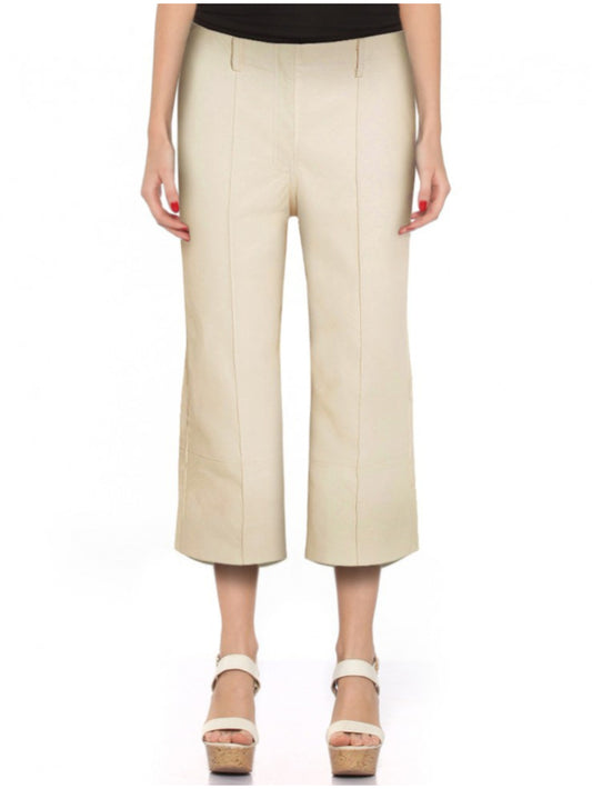 Culotte courte en cuir