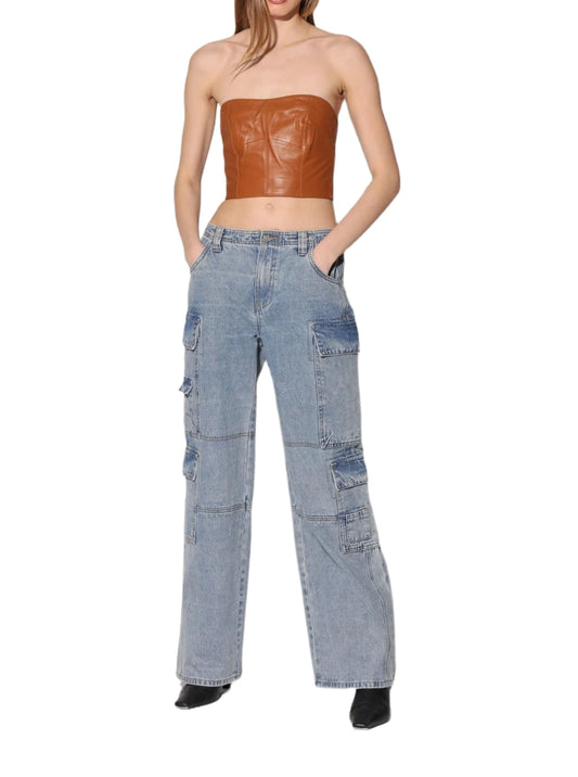 Heritage Classic Leather Top for Women - Leatherkin