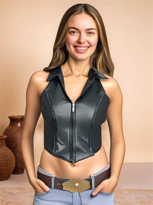 Womens Leather Top