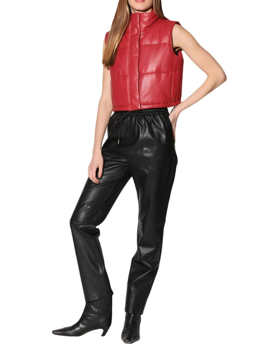 Radiance Bold Leather Heritage Vest - Leatherkin
