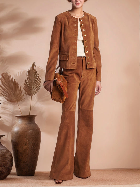 Radiance Luxe Wildlederjacke