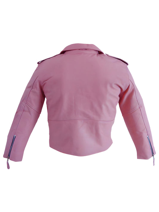 Savoir Chic Kids Leather Jacket for Girls - Leatherkin