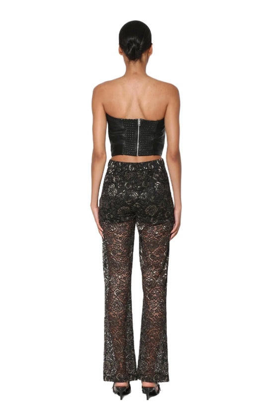 Sleek Luxe Leather Top for Women - Leatherkin