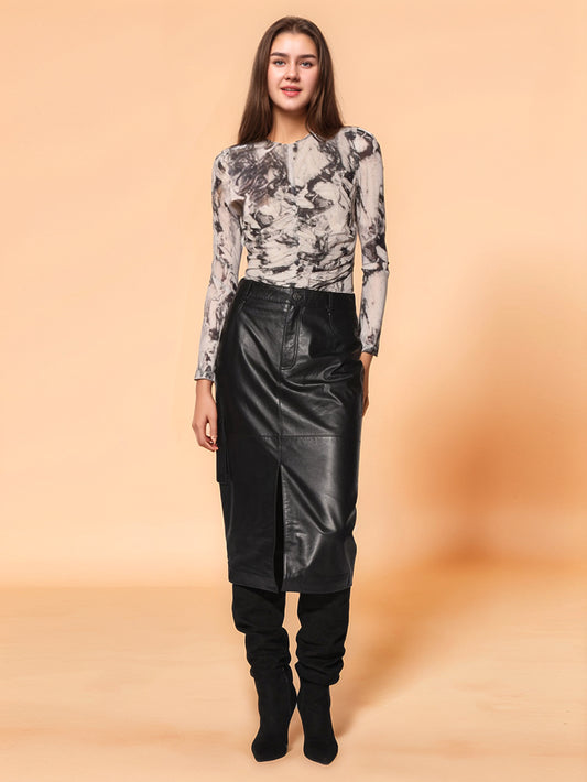 Jupes en cuir Timeless Grace pour femmes