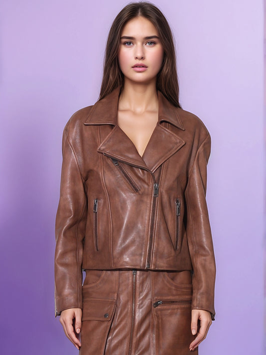 Timeless Soft Heritage Leather Jacket - Leatherkin