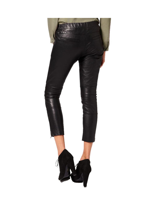 Urban Cool Leather Capri for Women - Leatherkin