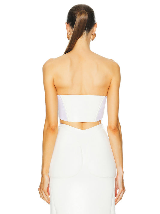 Venus Leather Bustier Top for Women - Leatherkin