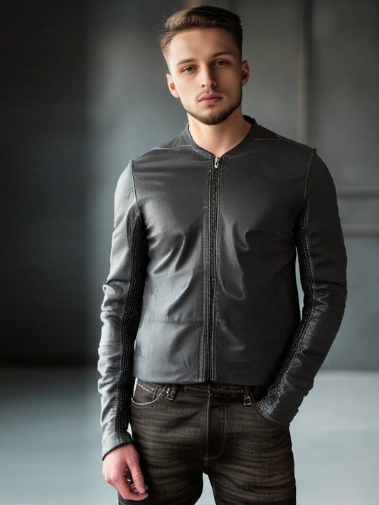 Vintage Aura Leather Jacket - Leatherkin