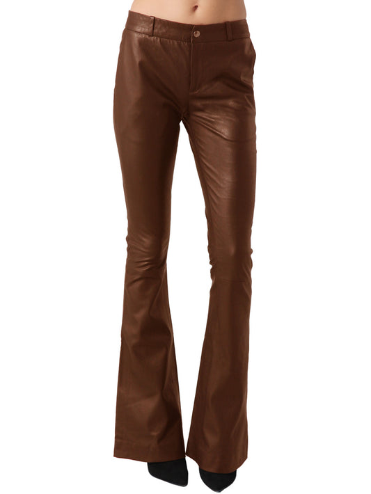 Vintage Leather Pants for Girls - Leatherkin
