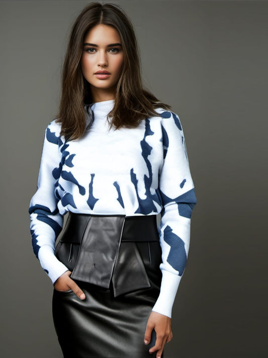 Above-the-Knee Luxe Leather Skirt