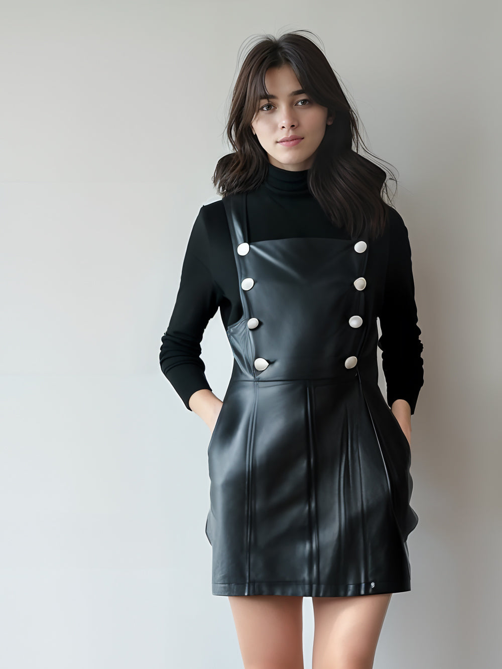 Womens Leather Dresses