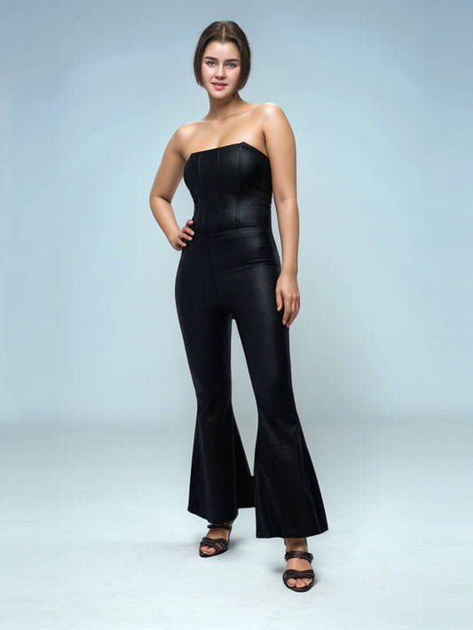 Arcane Titan Leather Jumpsuit