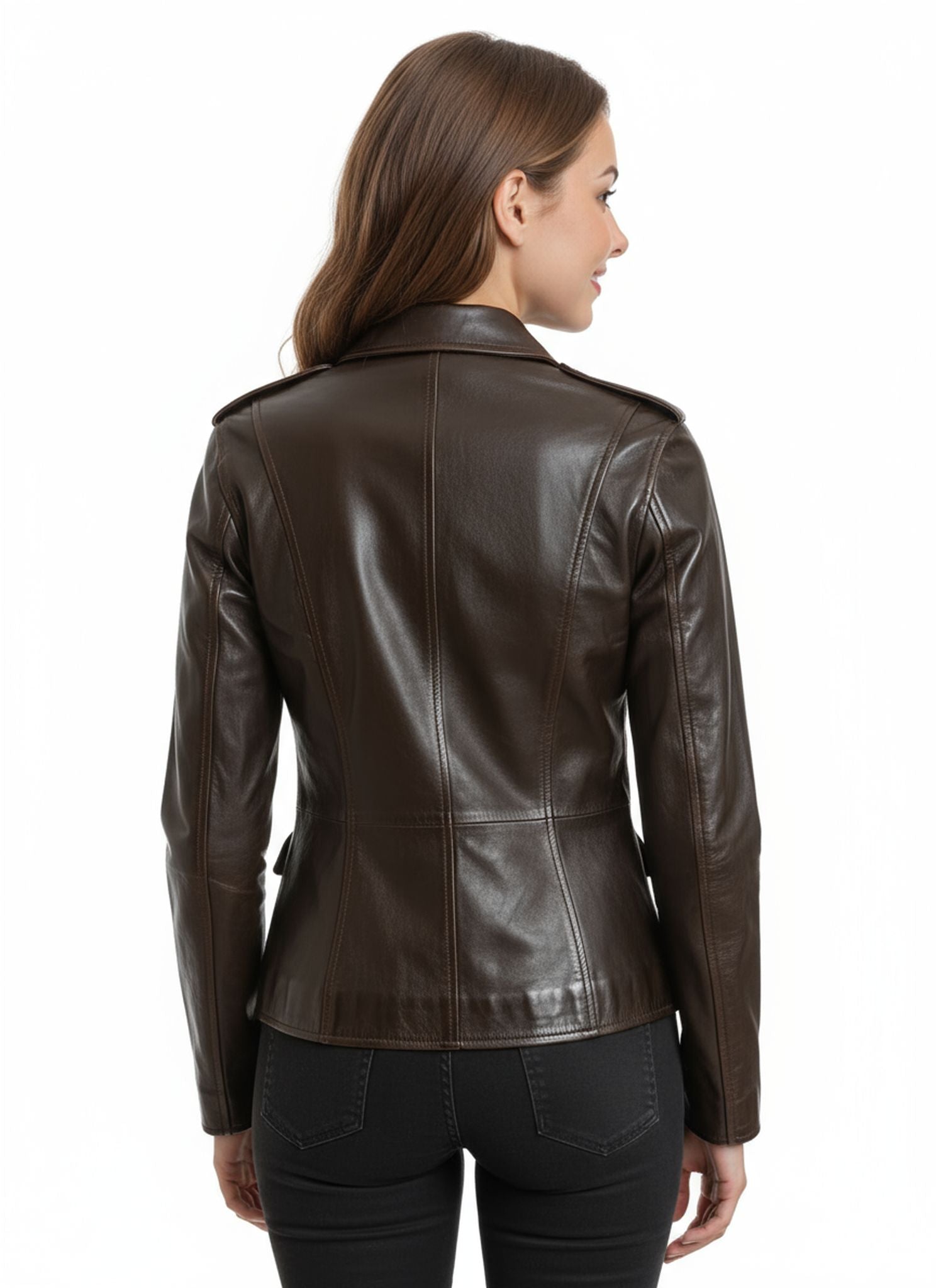 Arctic Tempest Womens Leather Jacket - Leatherkin