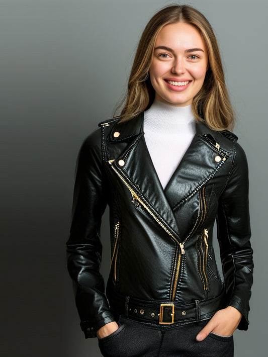Bold Appeal Leather Moto Jacket