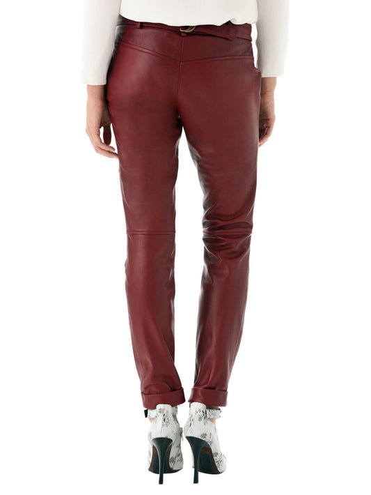 Bold Flashy Leather Pants