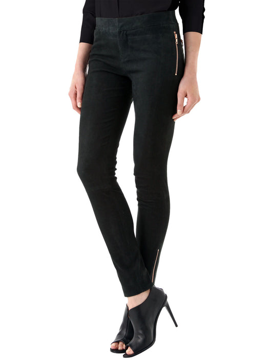 Cool Casual Suede Leather Pants