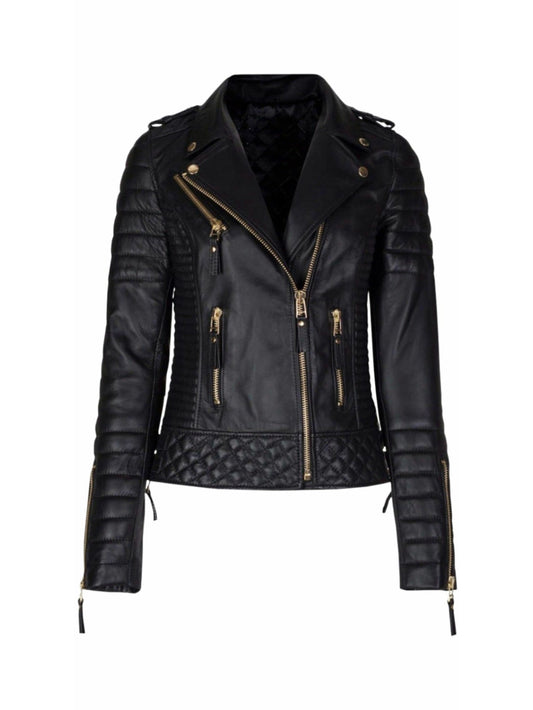 Diamond Quilted Lambskin Jacket