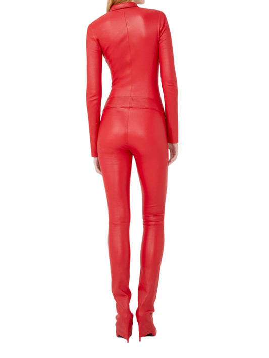 Enigma Authority Leather Jumpsuit