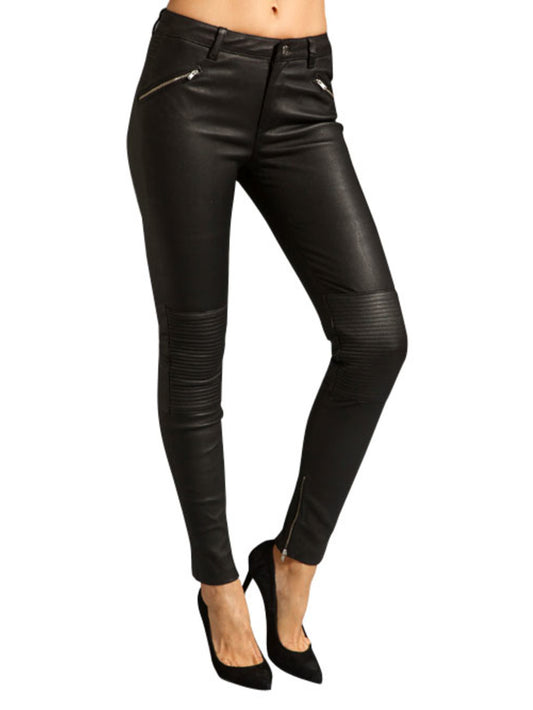 Funky Chic Leather Pants