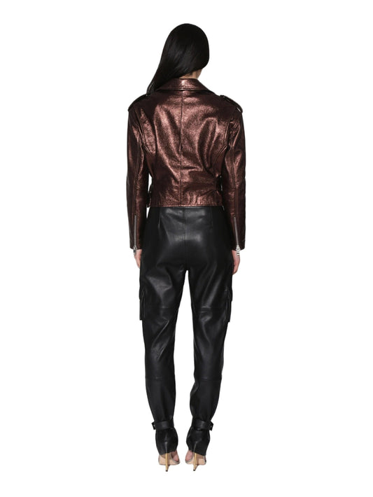 Veste en cuir Heritage Luxe