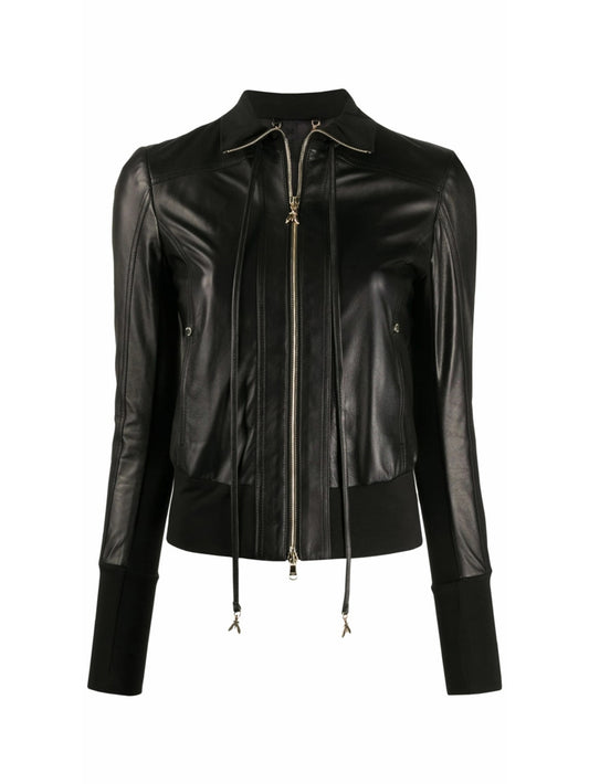 Veste en cuir doublée polyvalente