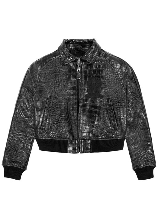 Veste moderne en crocodile