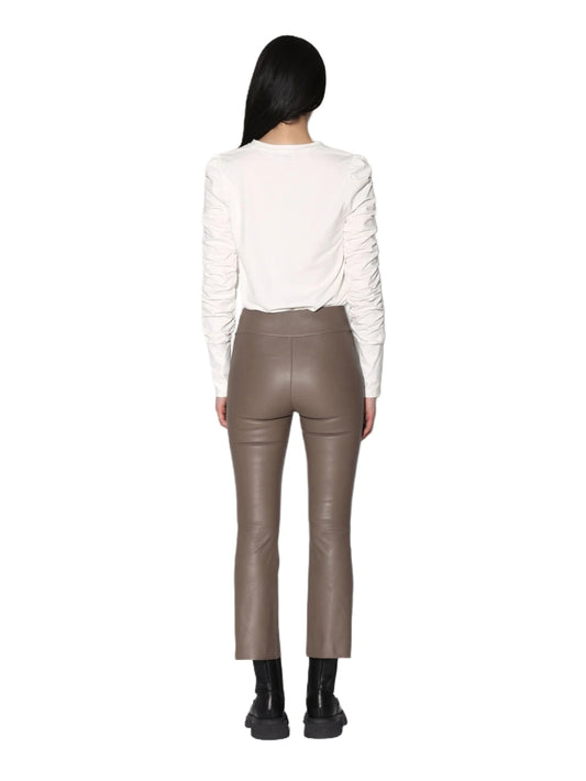 Pantalon en cuir Monarch pour femme