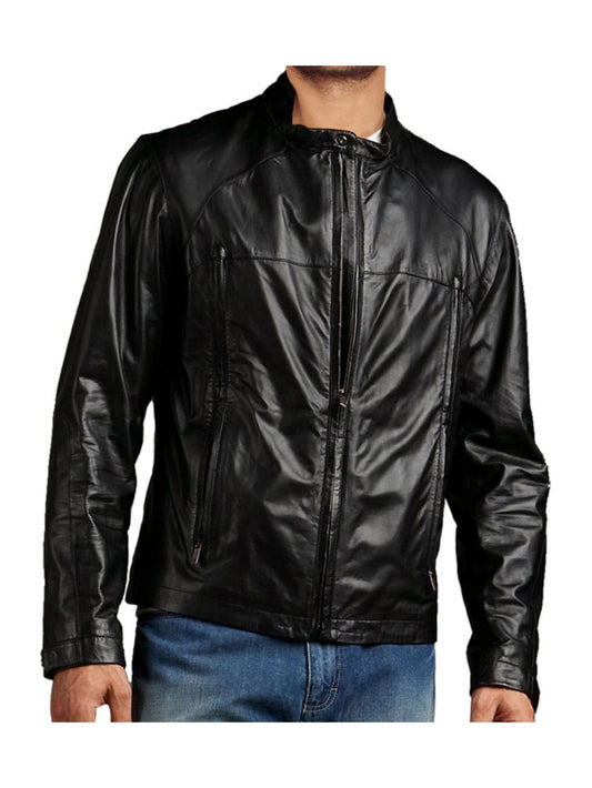 Veste en cuir Motocross Spirit