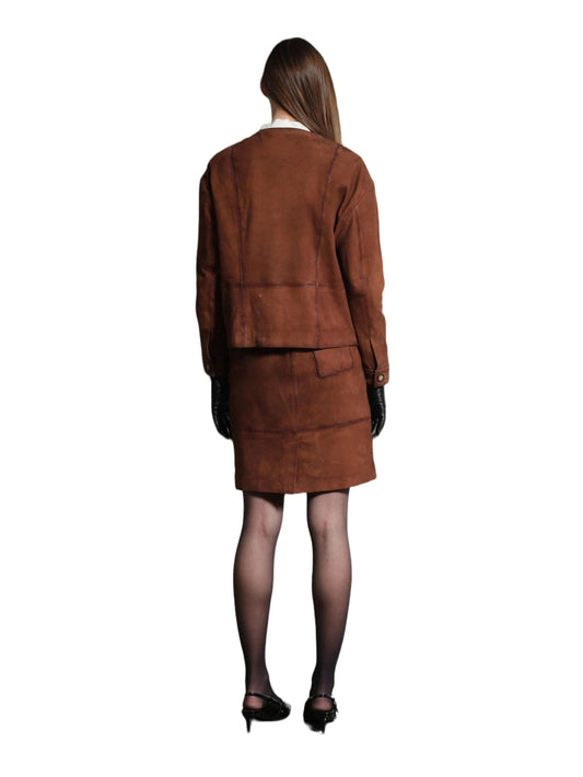 Veste de luxe en peluche élégante