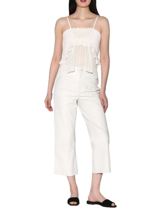 Pantalon en cuir Radiance Luxe