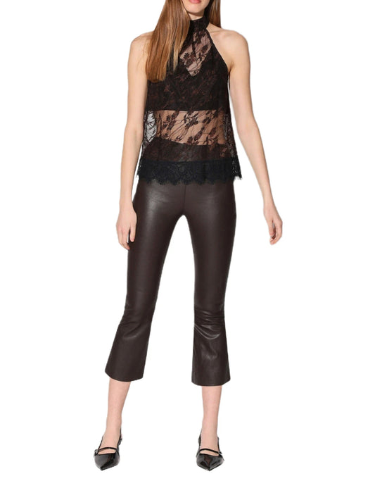 Pantalon en cuir moderne Radiance