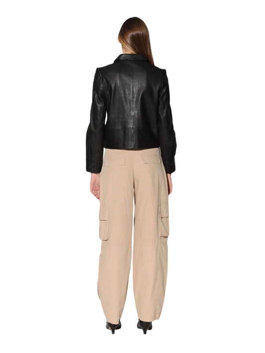 Veste élégante en cuir Napalon souple