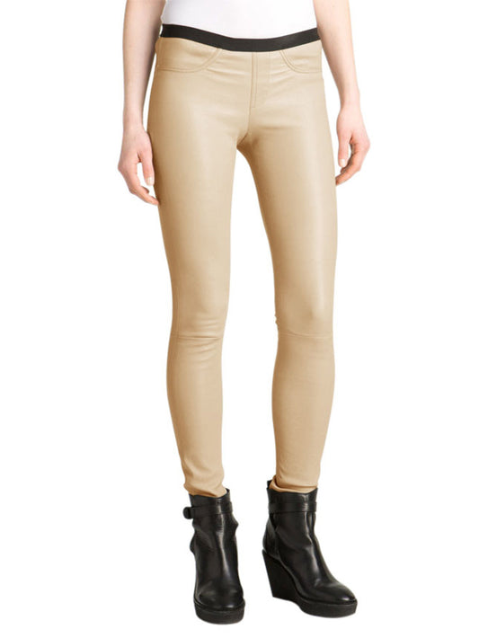 Soft Skinny Leather Pants