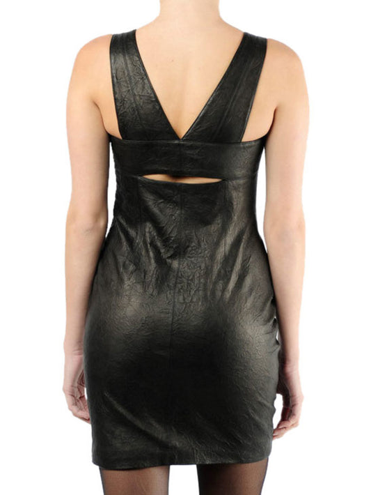 Starlet Damen Lederkleid