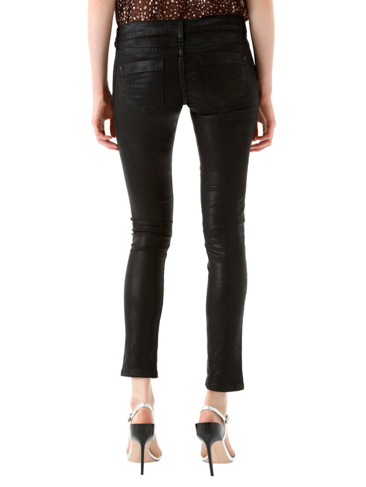 Pantalon en cuir skinny sensuel