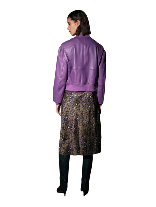 Zeitloser Charme – Luxuriöse Lederjacke