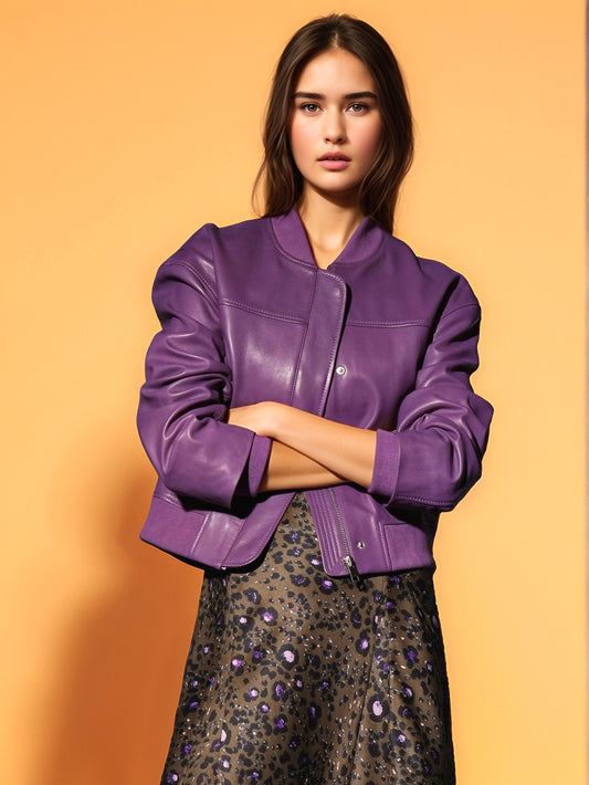 Timeless Charm Leather Luxe Jacket