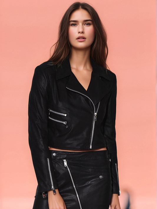 Timeless Mustang Luxe Leather Jacket