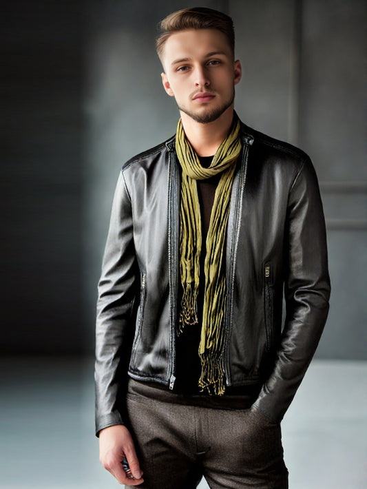 Universal Casual Biker Leather Jacket