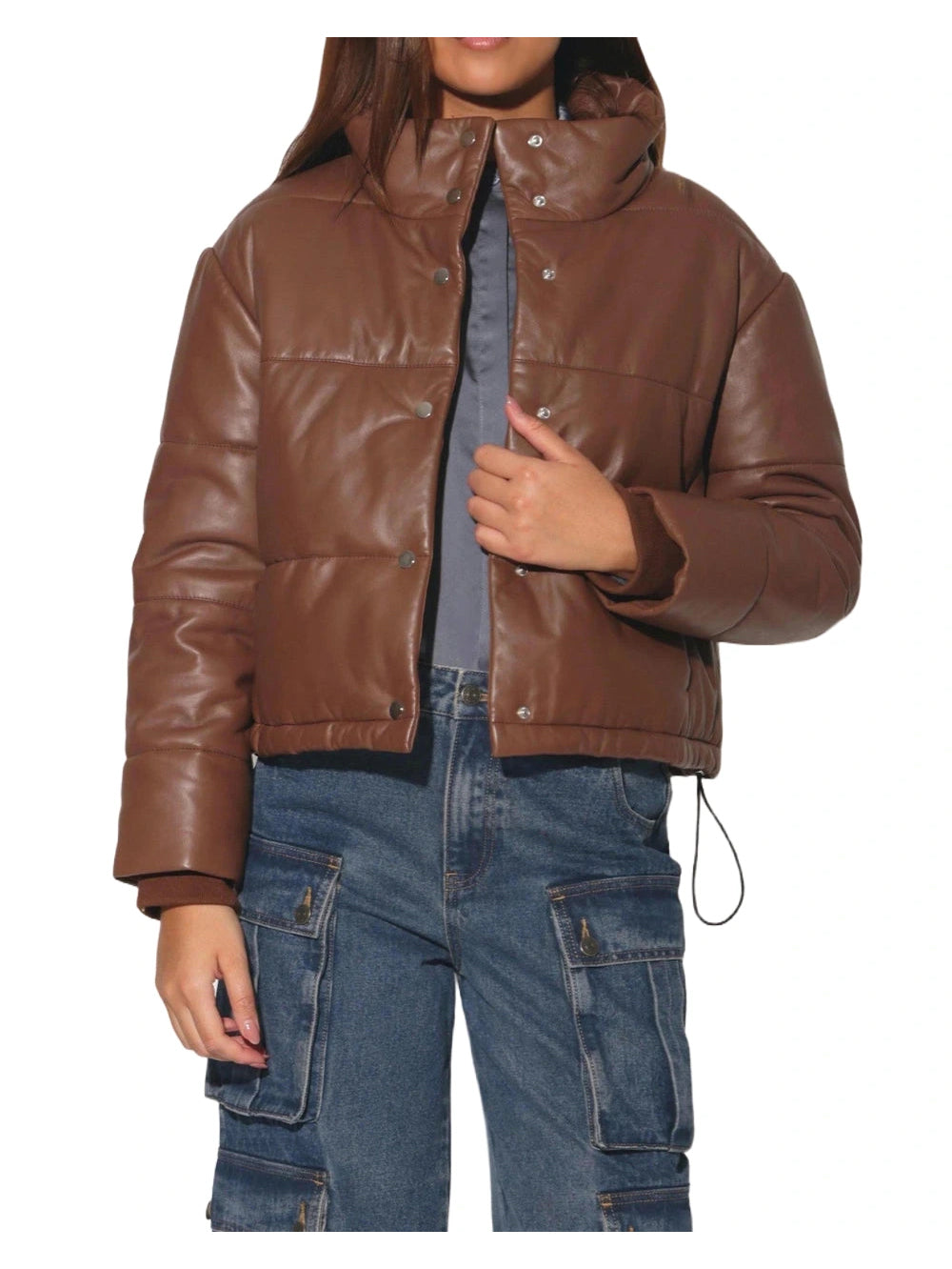 Vintage Aura Womens Leather Jacket - Leatherkin