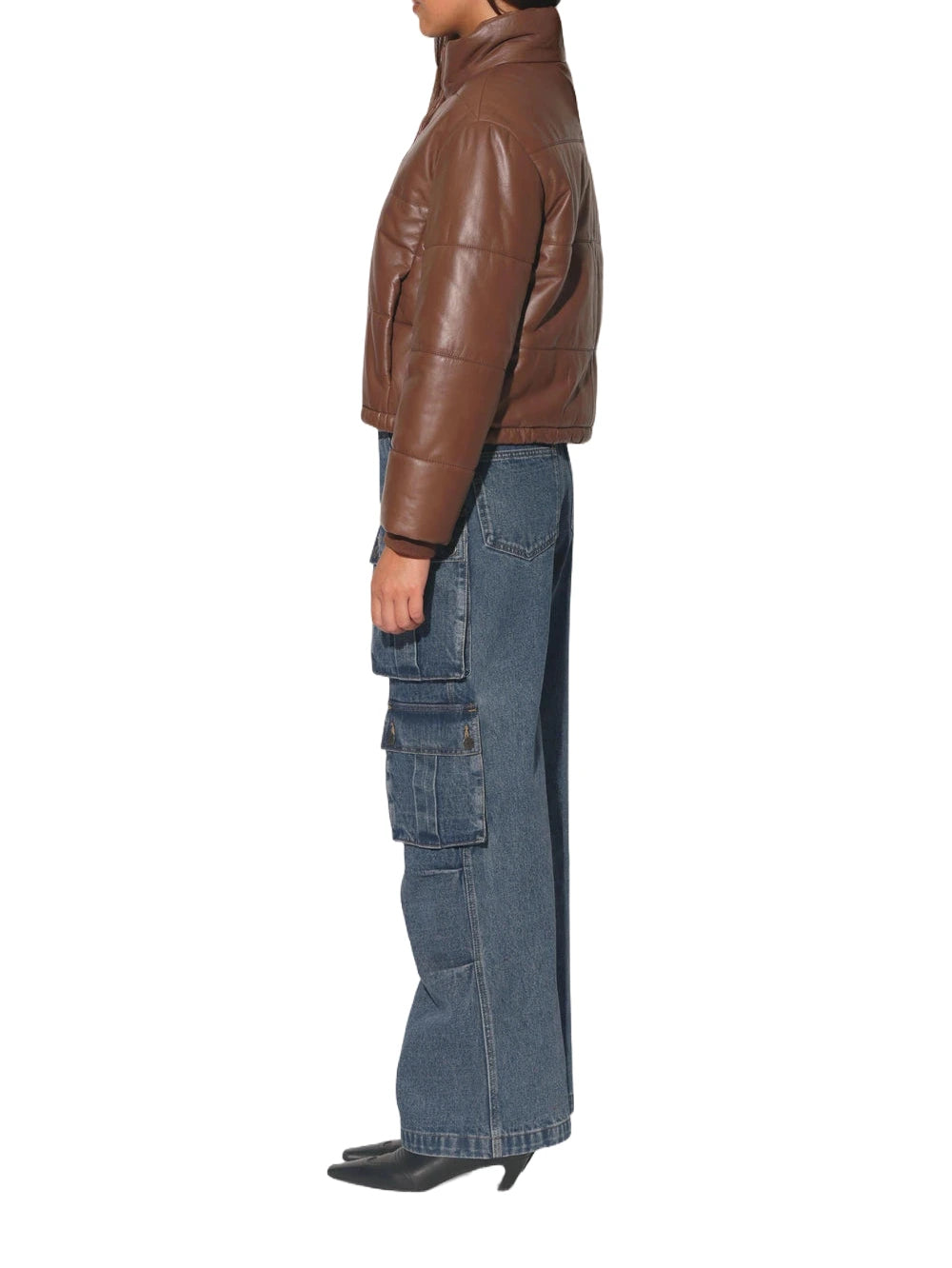 Vintage Aura Womens Leather Jacket - Leatherkin