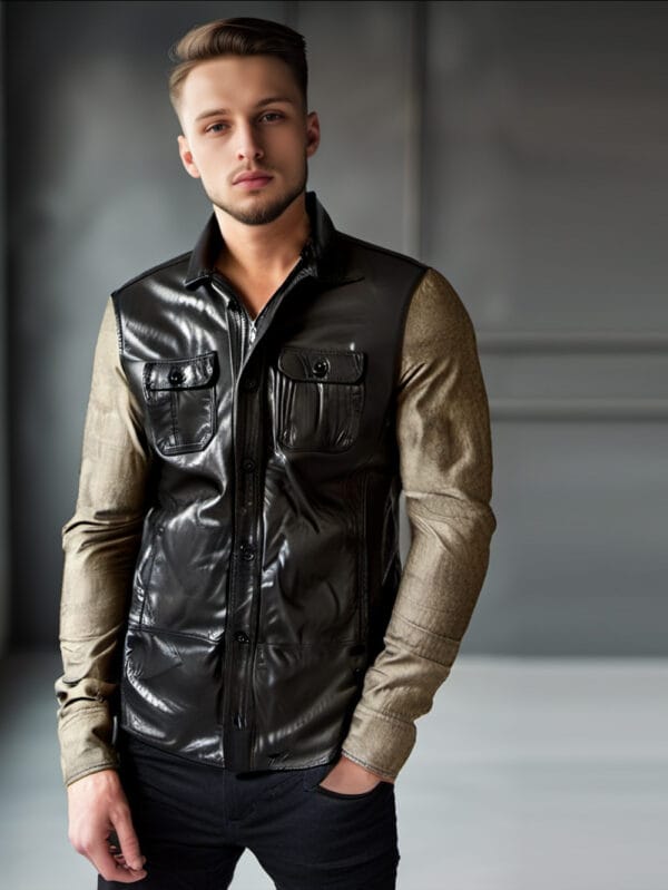 Classic Style Leather Vest